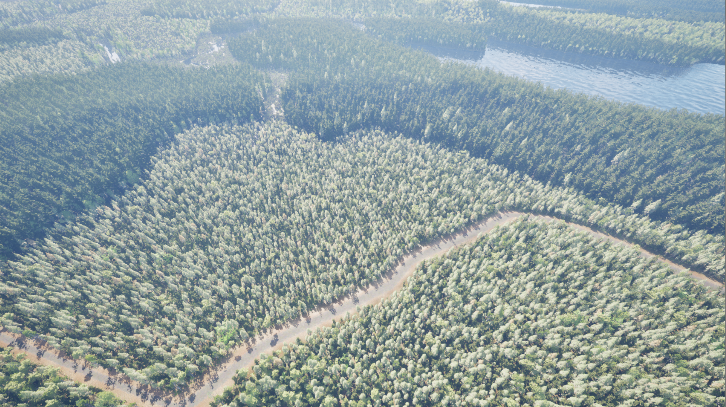 Avant les travaux d'aménagement